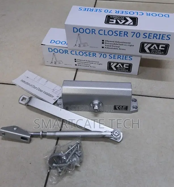 New 70 Series Hydraulic Door Closer - Silver - 1