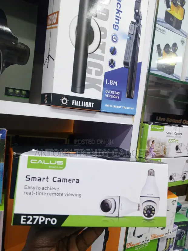 CALUS E27Pro 360 WiFi Bulb Camera ya Usalama - 1