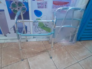 Adjustable Aluminium Walking Frame (No Wheels)