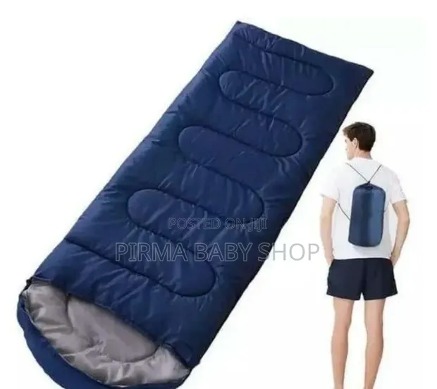 Portable Lightweight Sleeping Bag with Compression Sack - 1