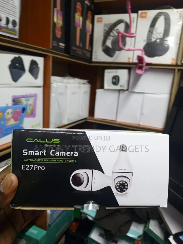 CALUS E27Pro Smart PTZ Camera na Sauti ya Njia Mbili - 1