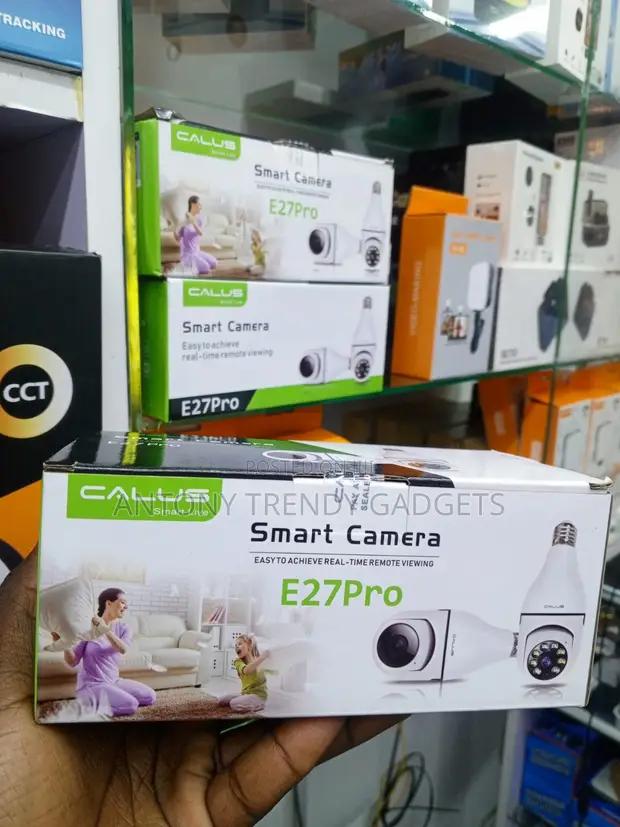 CALUS E27Pro Kamera ya CCTV Isiyo na Waya ya WiFi na Utambuzi wa Mwendo - 1