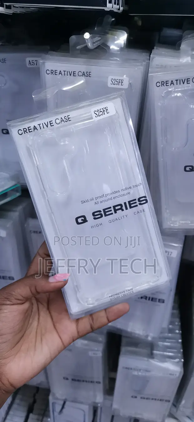 Creative Case Q Series Transparent for Samsung Galaxy S25 FE - 1