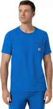 Carhartt Force Cross-Flex Scrub Top ya Wanaume - 1