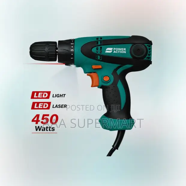 AX-HD450 Electric Drill with LED Light - 1