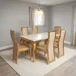 6-Seater Luxury Home Dining Set - 4
