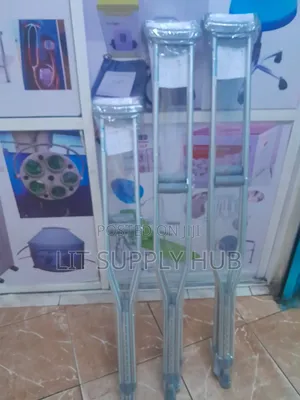 Adult Axillary Crutches - Brand New