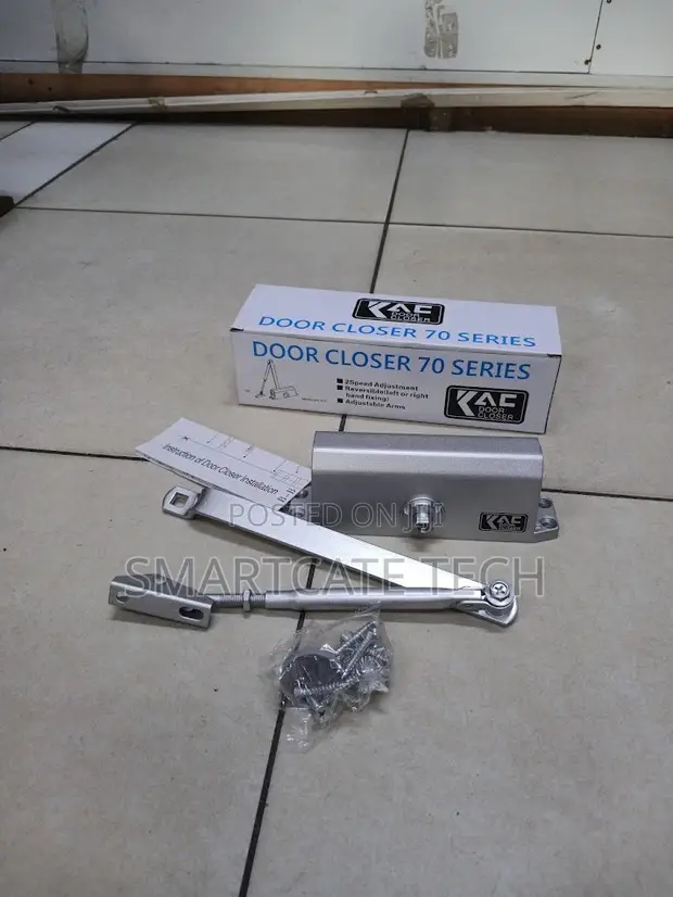 70 Series Hydraulic Door Closer - Silver - 1