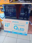 Vitron 43" QLED TV yenye Whale OS - 1