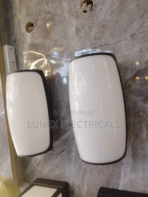 Apollo LED Resin Wall Light - Black
