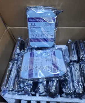 Western Digital Purple 10TB HDD for CCTV