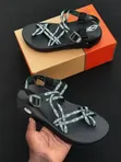 Chaco Z1 Classic Outdoor Sandals Nyeusi-Nyeupe - 1
