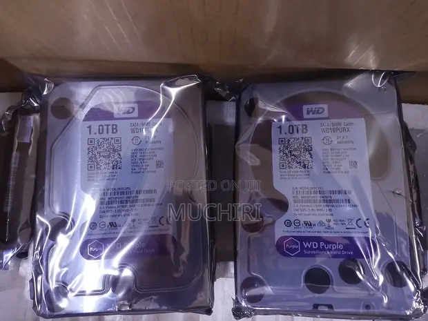 1TB WD HDD kwa Mifumo ya DVR na NVR - 1
