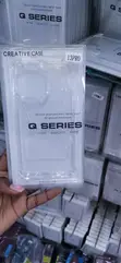 Q Series Clear Hard TPU Protective Case for iPhone 13 Pro - 1