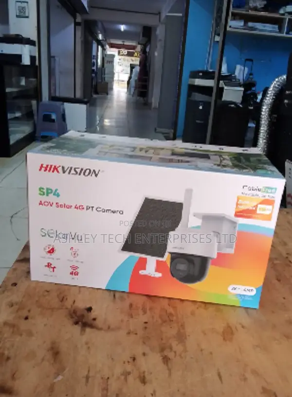 Hikvision DS-2CFSP8-D/4G Kamera ya Usalama ya 8MP Solar 4G PT - 1