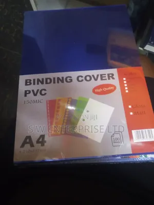 A4 PVC Binding Covers (150 Micron)