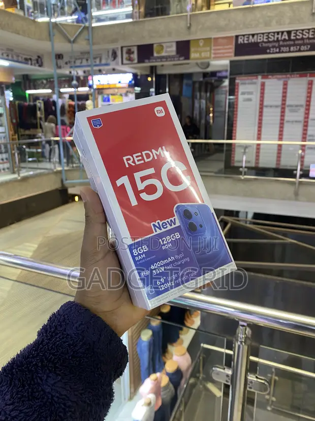 Xiaomi Redmi 15C 128GB Mpya Nyeusi - 1