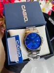 Casio Watch for Men - Gold & Silver - 1