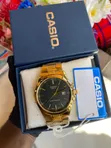 Casio Watch for Men - Gold & Silver - 4