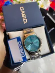 Casio Watch for Men - Gold & Silver - 5