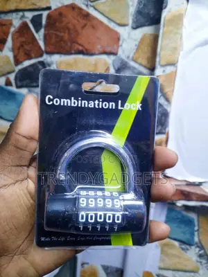 Kifaa cha Kufunga Namba 5-Digit cha Zinc Alloy na Shackle ya Chuma