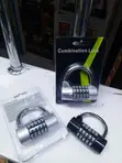 Resettable 5 Wheel Password Padlock for Gates & Lockers - 3