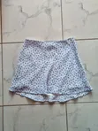 Ladies' Blue Polycotton Flare Skirt - Used - 1