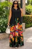 Brand New Floral Maxi Dress - 5