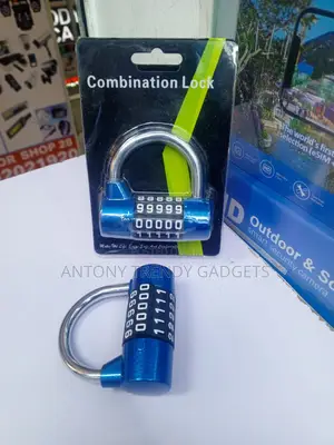 Kifungio cha Nambari cha Zinc Alloy chenye Magurudumu 5 na Shackle ya Chuma Ngumu