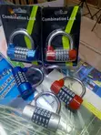 Kifungio cha Nambari cha Zinc Alloy chenye Magurudumu 5 na Shackle ya Chuma Ngumu - 2