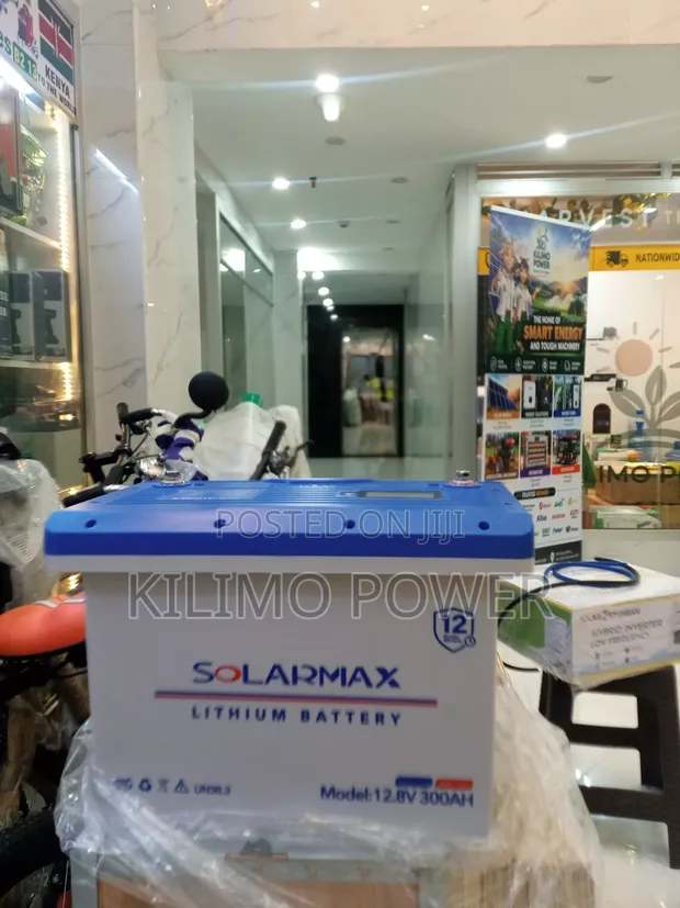 SolarMax 12.8V 300Ah Betri ya Lithium - 1