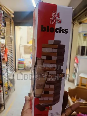 Jenga Block Tower Game - Wooden Stacking Blocks