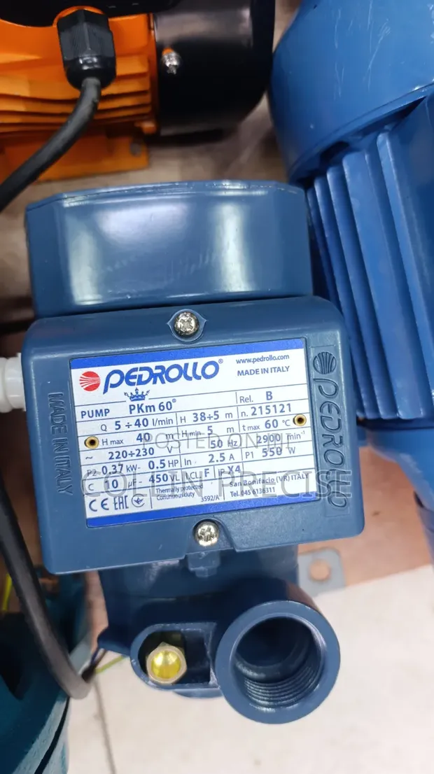 Pedrollo 0.5hp Booster Pump - 1