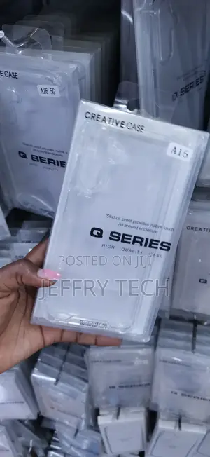 Creative Case Q Series Clear Protective Cover for Samsung Galaxy A15