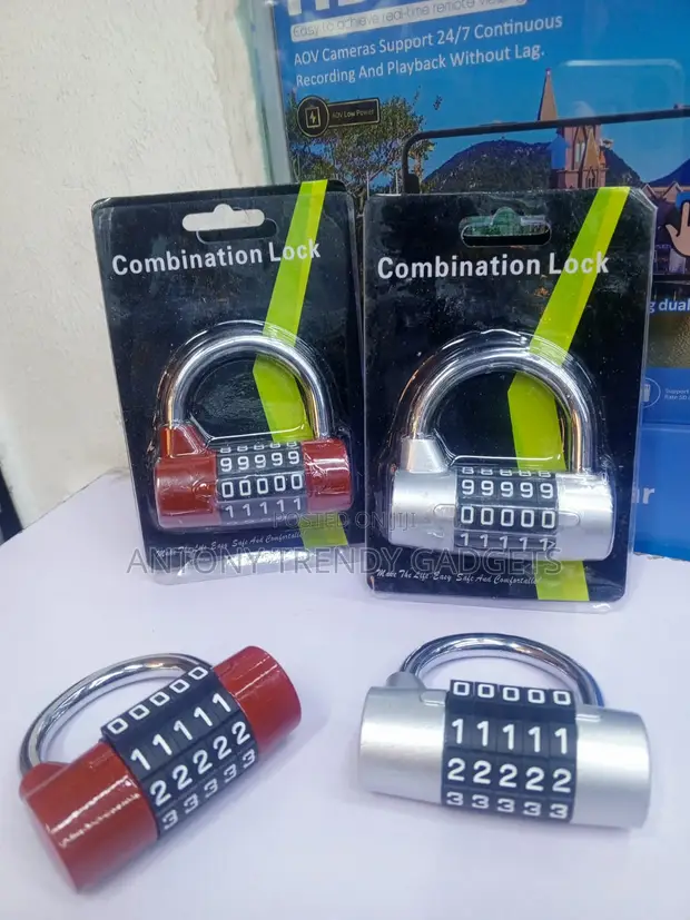Heavy Duty Resettable Combination Lock for Gates & Toolboxes - 1