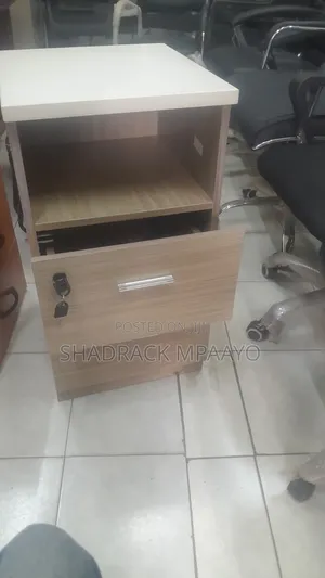 Cabinet Drawers - Light Oak/White