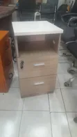 Cabinet Drawers - Light Oak/White - 2