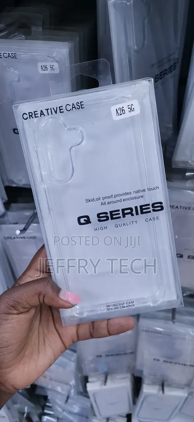 Creative Case Q Series Cover Laini kwa Samsung Galaxy A26 5G - 1
