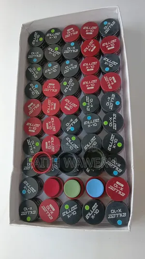 Billie Dustless Chalk (X-10) - Nyekundu, Bluu, Kijani