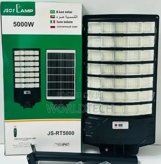 Mwanga wa Barabarani wa Solar 5000W - 1