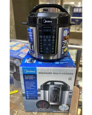 Midea 6L Stainless Steel Electric Pressure Cooker