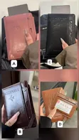 Brown Unisex Passport Holder - 2