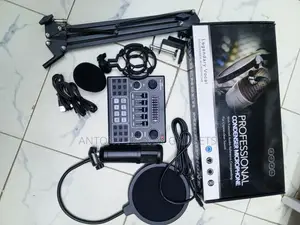 Legendary Vocal BM800 Studio Mic Kit with Boom Arm