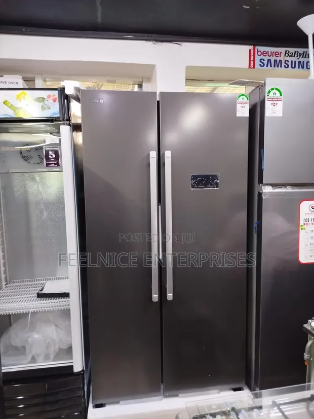 Solstar 443L Side-by-Side No-Frost Refrigerator - Fedha - 1
