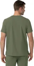 Carhartt Olive Men's Crew Neck Scrub Top - XL - 3