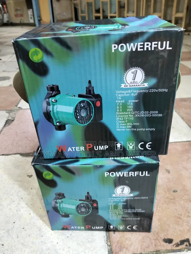 Watts 205W Circulatory Water Pump (80 L/Min) - 1