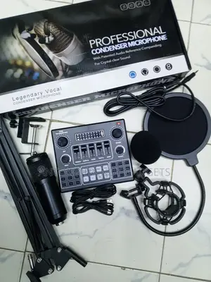 BM800 Condenser Microphone Kit with V9 Sound Card