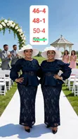 Kanzu ya Wanawake ya Straight yenye Peplum - 3