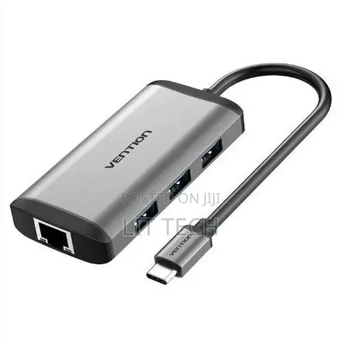 Vention USB-C 6-in-1 Docking Station (CNCHB) - 1