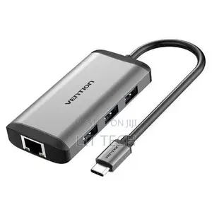 Vention USB-C 6-in-1 Docking Station (CNCHB)
